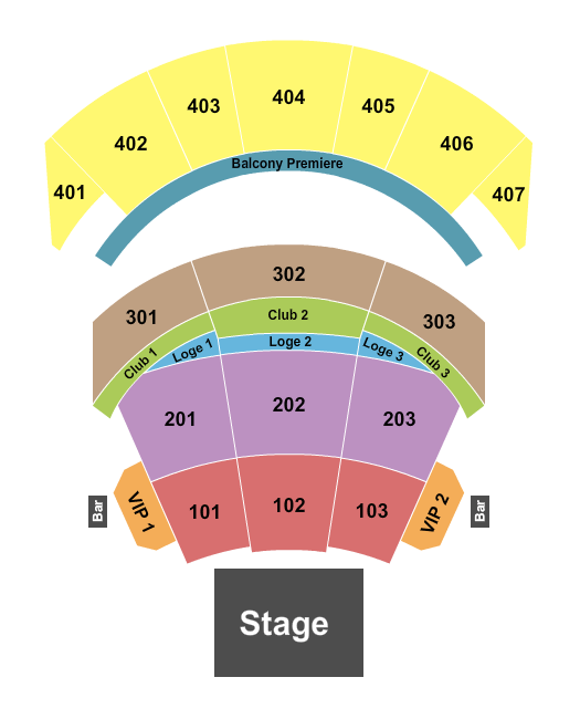 The Venue At Thunder Valley Casino Duran Duran Seating Chart